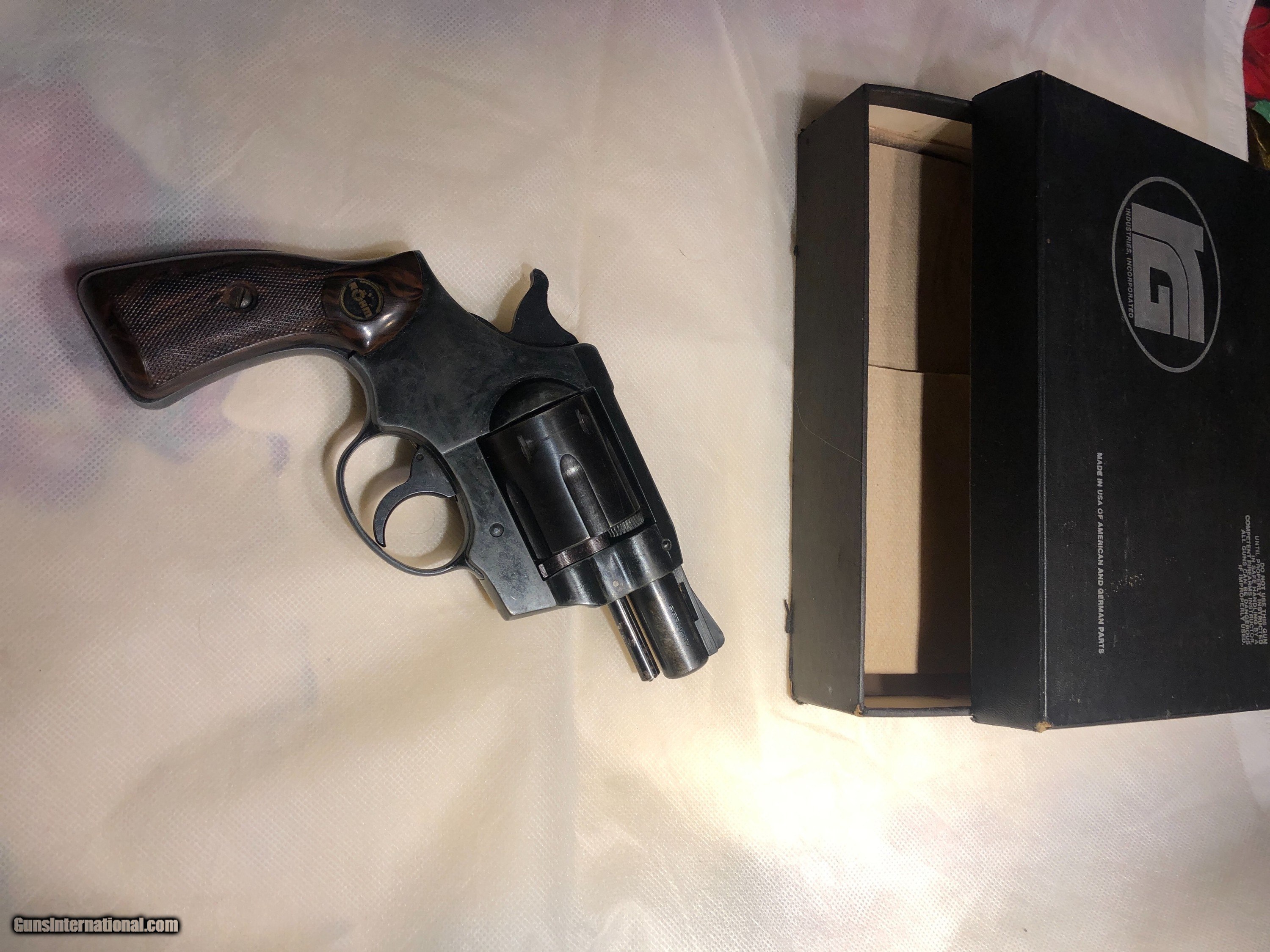 Rohm RG 38 Revolver, .38 Special, 2 Barrel, Blued - Centerfire Systems