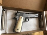 COLT RARE SERIES 80 COMBAT TARGET MODEL , STAINLESS , 45ACP ,"only made one year" - 3 of 14