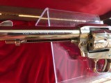 COLT SINGLE ACTION FRONTIER SCOUT .22LRIN WOOD DISPLAY CASE NICKEL 1960'S"PERFECT" - 10 of 10