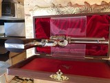 COLT SINGLE ACTION FRONTIER SCOUT .22LRIN WOOD DISPLAY CASE NICKEL 1960'S"PERFECT" - 2 of 10