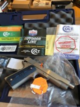 COLT 1911 COMPETITION GOVERNMENT 45ACP STAINLESS, N/M BARREL ,EXCELLENT, AS NEW , BOX & PAPERS - 3 of 12