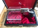 COLT SAA BAT MASTERSON , NICKEL AS NEW UNFIRED .22 LR IN BOX - 8 of 15