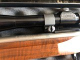 THOMPSON CENTER .22 MATCH TARGET RIFLE WITH 10X LYMAN SCOPE , MATCH BARREL , EXCELLENT - 8 of 14