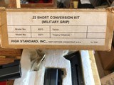 HIGH STANDARD VICTOR .22 & .22 SHORT WITH CONVERSION KIT , EXCELLENT , 2 MAGS - 8 of 15