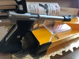RUGER MARK II TARGET STAINLESS LIKE NEW , EXCELLENT - 10 of 15