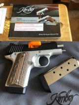 KIMBER MICRO 380 CARRY , TWO TONE , 2 MAGS , beautiful as new , unfired ! - 12 of 14