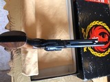 RUGER SINGLE SIX , 5 1/2" BLUE 1960 / BOX EXCELLENT .22 CAL. - 7 of 14