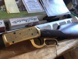 WINCHESTER 94 "OLIVER WINCHESTER " 38-55 COMM. WITH (3) BOXES OFCOMM. AMMO - 8 of 15