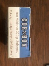 Cor Bon 300 Whisper 220gr subsonic - 1 of 5