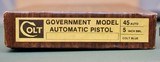 Colt 1911 Government .45 Pre 70 Mfd. 1960 - 15 of 15