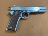 WWI Colt 1911 Black Army Military US Property & Holster All Original - 7 of 15
