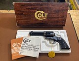 NIB Unfired Colt Single Action Army SAA 357 mag 4 3/4” 3rd Generation 1980 - 1 of 15