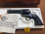 NIB Unfired Colt Single Action Army SAA 357 mag 4 3/4” 3rd Generation 1980 - 2 of 15