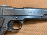 1917 WWI Colt 1911 U.S Property military w/ Holster/belt/pouch ALL ORIGINAL! EXCELLENT - 10 of 15