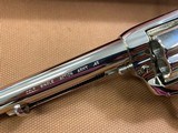 Unfired Colt SAA Single Action Army Nickel 45 Colt 5.5” (1978) 3rd Generation EXCELLENT! - 4 of 15