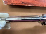 Unfired Colt SAA Single Action Army Nickel 45 Colt 5.5” (1978) 3rd Generation EXCELLENT! - 11 of 15