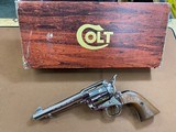 Unfired Colt SAA Single Action Army Nickel 45 Colt 5.5” (1978) 3rd Generation EXCELLENT! - 2 of 15