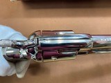 Unfired Colt SAA Single Action Army Nickel 45 Colt 5.5” (1978) 3rd Generation EXCELLENT! - 7 of 15