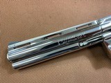 1978 Colt Python 357 mag Nickel 6” barrel with Box 98% Condition! - 5 of 15