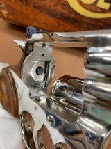1978 Colt Python 357 mag Nickel 6” barrel with Box 98% Condition! - 11 of 15