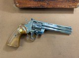 1978 Colt Python 357 mag Nickel 6” barrel with Box 98% Condition! - 4 of 15