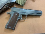 All Original WWII Colt 1911A1 (1942) 45 auto Belt/Holster Rig Very Good!!! - 5 of 15