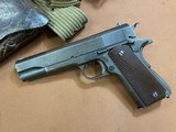 All Original WWII Colt 1911A1 (1942) 45 auto Belt/Holster Rig Very Good!!! - 2 of 15