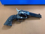 Beautiful Colt SAA Single Action Army 45 Blue 4 3/4” 3rd generation EXCELLENT! - 6 of 15