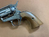 Beautiful Colt SAA single action army Nickel 44 spl 4 3/4” early 3rd generation! - 2 of 15