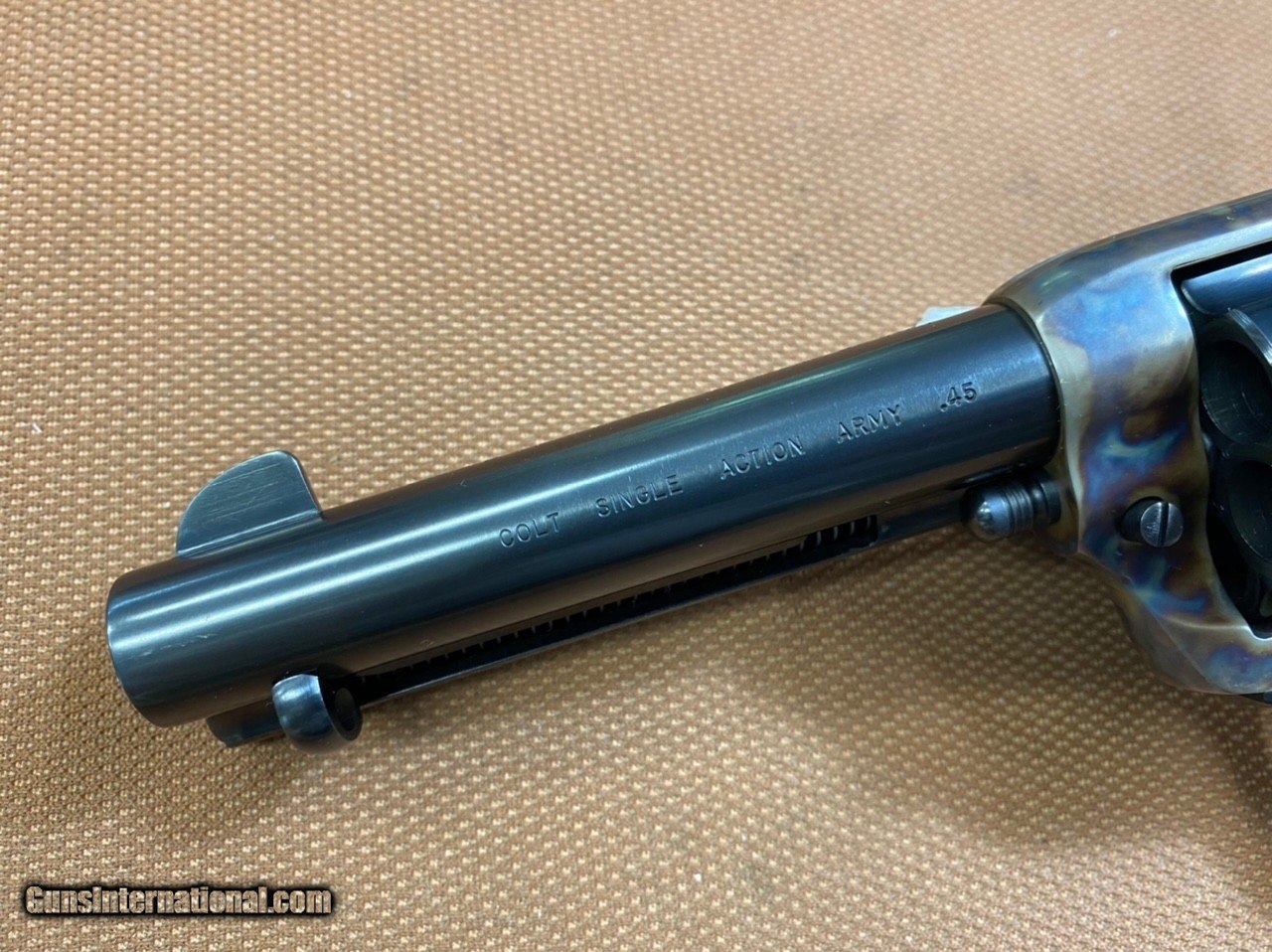 Single Action Army .45 4-3/4インチ ニッケル仕上げ Single Action Army .45 4-3/4インチ ニッケル仕上げ Single