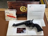 Extremely Nice Colt SAA Single Action Army 44 spl 5.5” 3rd generation (1982) W/Box - 1 of 15