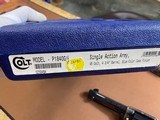 UNFIRED Rare Colt SAA Single Action Army P1840G 45 colt 4 3/4” 3rd generation w/box! - 15 of 15