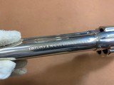 Beautiful Colt SAA Single Action Army 3rd generation (1994) in 38-40 Nickel 5.5” - 9 of 15