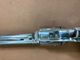 Amazing Colt SAA Single Action Army Nickel 2nd generation (1964) 357 mag 4 3/4” - 12 of 15