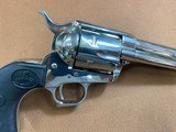 Amazing Colt SAA Single Action Army Nickel 2nd generation (1964) 357 mag 4 3/4” - 4 of 15