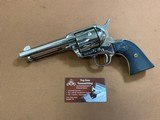 Amazing Colt SAA Single Action Army Nickel 2nd generation (1964) 357 mag 4 3/4” - 1 of 15