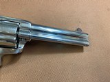 Amazing Colt SAA Single Action Army Nickel 2nd generation (1964) 357 mag 4 3/4” - 14 of 15