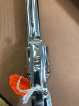 Beautiful Nickel Colt SAA Single Action Army 3rd generation (1979) 44 spl 5.5” w/box - 6 of 15