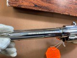 Beautiful Nickel Colt SAA Single Action Army 3rd generation (1979) 44 spl 5.5” w/box - 13 of 15
