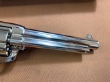 Beautiful Nickel Colt SAA Single Action Army 3rd generation (1979) 44 spl 5.5” w/box - 12 of 15