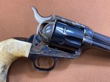 Amazing Colt SAA Single Action Army 3rd Gen (1998), 45 Colt 4 3/4” Stag Grips Excellent! - 6 of 15