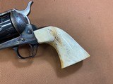 Amazing Colt SAA Single Action Army 3rd Gen (1998), 45 Colt 4 3/4” Stag Grips Excellent! - 3 of 15