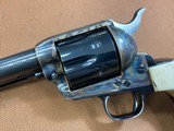 Amazing Colt SAA Single Action Army 3rd Gen (1998), 45 Colt 4 3/4” Stag Grips Excellent! - 4 of 15