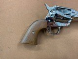 Beautiful Nickel Colt SAA single action army 357 mag, 3rd Gen (1981), 7.5” barrel, EXCELLENT! - 4 of 15