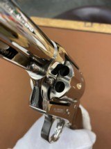 Beautiful Nickel Colt SAA single action army 357 mag, 3rd Gen (1981), 7.5” barrel, EXCELLENT! - 10 of 15