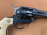 Super Rare All Blue Colt SAA Single Action Army 2nd Gen (1960), 357 mag 4 3/4” barrel Excellent! - 4 of 15