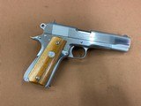 Nice Colt Government Model 1911 MK IV Series 80 (1983) 45 auto Stainless EXCELLENT! - 3 of 14