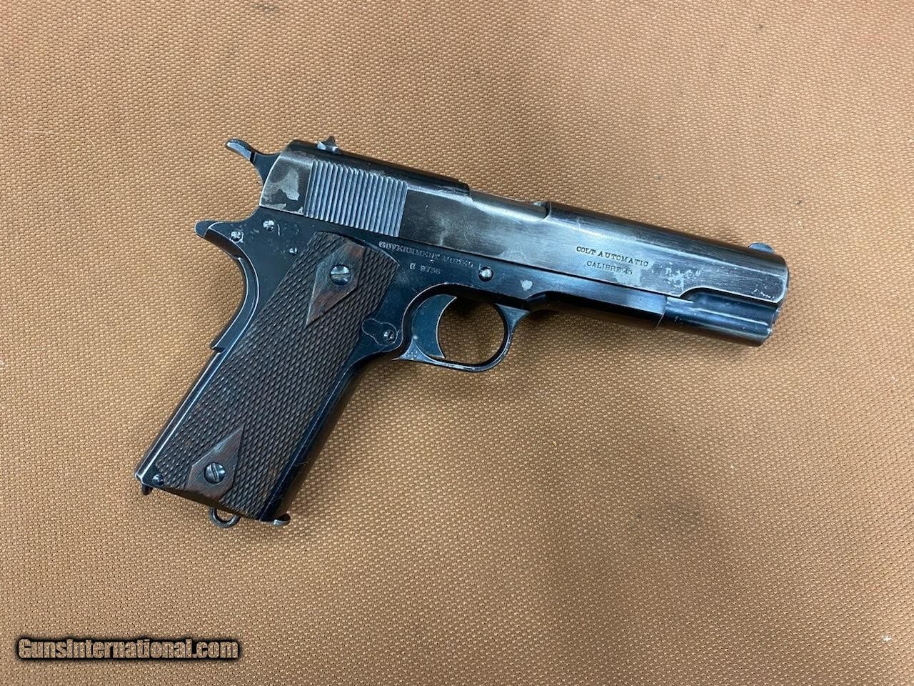 Very Early Colt 1911 Commercial (1914), Government 45 auto RARE! for sale