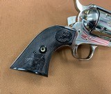 Beautiful Nickel Colt SAA Single Action Army 3rd Gen (1977) 45 colt 7.5” EXCELLENT - 5 of 15