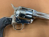 Beautiful Nickel Colt SAA Single Action Army 3rd Gen (1977) 45 colt 7.5” EXCELLENT - 6 of 15